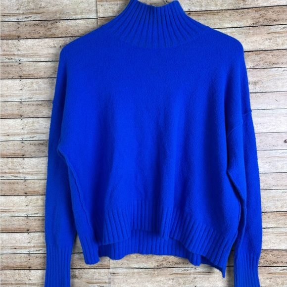 Free People Vancouver Oversized Turtleneck Sweater XS - Picture 4 of 8